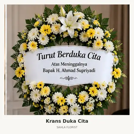 Krans Bunga Duka Ogan Komering Ulutimur